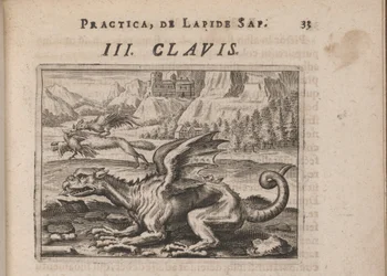 Illustration för Tripus Avrevs, det vill säga tre avhandlingar av utvalda kemister.., 1618
