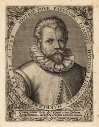 Jan Huyghen van Linschoten, nederländsk protestantisk köpman.