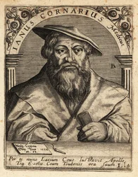 Janus Cornarius, sachsisk humanist, c1500-1558.