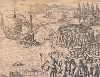 Portugisernas ankomst till Peru