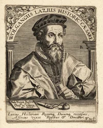 Wolfgang Laz, østrigsk kartograf og historiker.swed