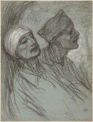 En sårad soldat och hans kamrat