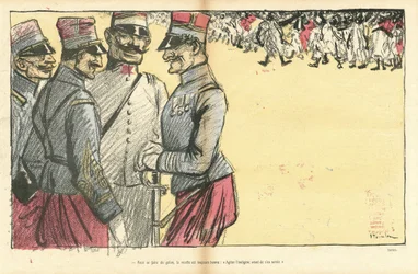 Illustration av Steinlen (1859-1923) i Vildanden