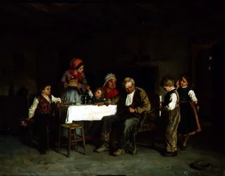 En överraskningsfest (panel)