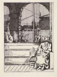 Gammal kvinna, 1900-talet (etsning)