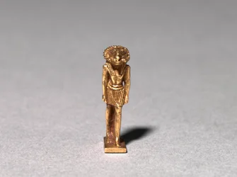 Amulett av en vädurshövdad gudom, 22:a dynastin eller senare, c.945-715 f.Kr.