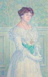 Porträtt av Laure Flé, 1898.