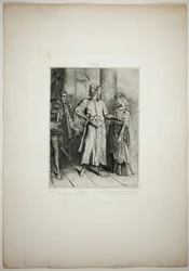 Ärliga Iago, min Desdemona måste jag lämna till dig, plansch fyra ur Othello