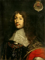 Porträtt av hertig François de La Rochefoucauld (1613-1680), fransk författare, 1800-talet, 0,73 x 0,57 m