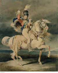 Géricault - George IV som prins av Wales (efter Harlow), troligen 1820 - 1821