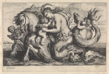Triumf av Galatea Mythological Figures (serietitel)