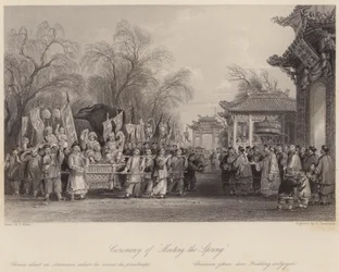 Ceremonin "Möte med våren" (gravyr)