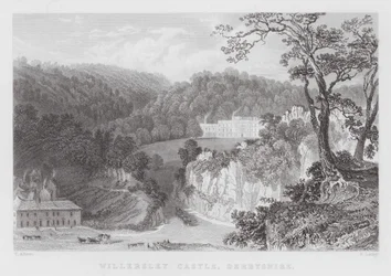 Willersley Castle, Derbyshire (gravyr)