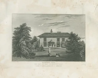 Checkley - Beauhurst Hall: gravyr, nd [c 1820-1830] (tryck)