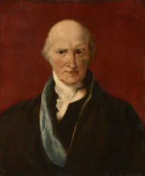 Porträtt av Benjamin West