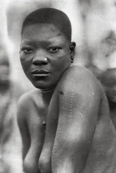 Awemba girl, Livingstone to Broken Hill, Northern Rhodesia, 1925 1927