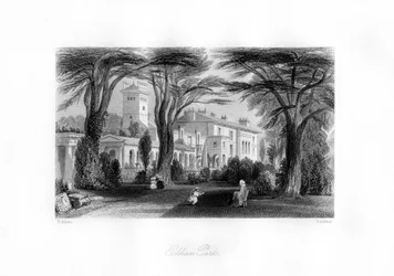 Ockham Park, Surrey, 1800-talet.