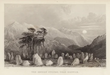 Druidsstenen nära Keswick