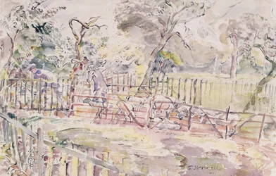 Fårdoppning, New Street, Ridley, 1941