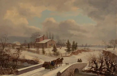 Pennsylvania vinterscen