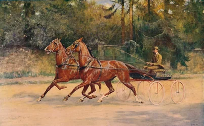 Travpar av Walter Winans, 1900 c1910