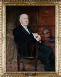 Porträtt av Alderman George Bargate Bainbridge J.P.