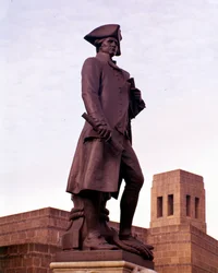 Staty av kapten James Cook, 1914