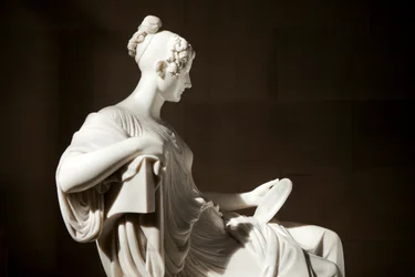 Skulptur av prinsessan Pauline Borghese (marmor)