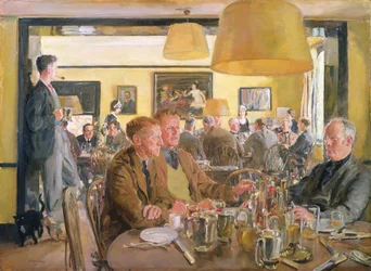 Lunch på Chelsea Arts Club