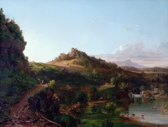 Catskill Scenery, ca 1833 (olja på duk)
