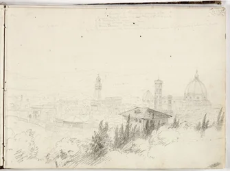 Panorama över Florens