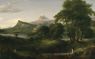 Imperiets utveckling: Det arkadiska eller pastorala tillståndet, ca 1836
