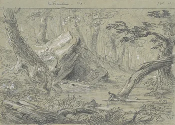 The Fountain, No. 1: The Wounded Indian Slaking His Death Thirst, 1843.