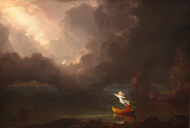Livets resa: Ålderdom, 1842.