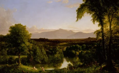 Utsikt över Catskillbergen - Tidig höst, 1836-37