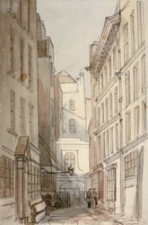 Change Alley, City of London, 1850