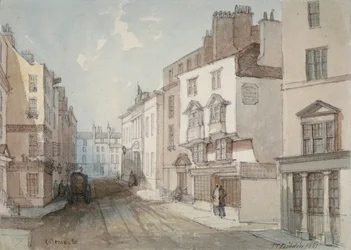 Coleman Street, City of London, 1851.