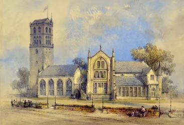 Stadens kyrkor före branden 1841