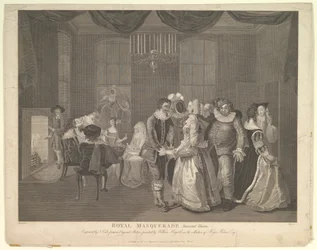 Royal Masquerade Somerset House, 21 oktober 1805.