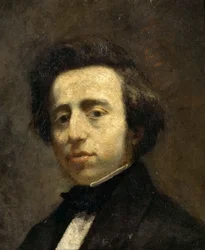 Porträtt av Frédéric Chopin