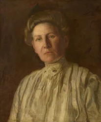 Annie C. Lochrey Husson (Mrs Louis Husson), ca 1905 (olja på duk)