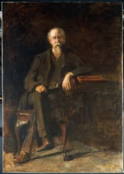 Porträtt av Dr William Thompson, ca 1907