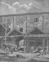 Skin Market, Leadenhall, City of London, 1825 1911