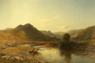 Dolwyddelan (olja på duk)