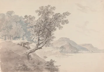 Akbarpur Gaut, nära Rahotas, Indien