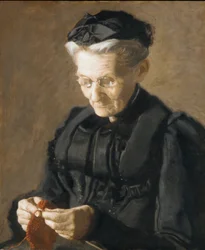Mrs Mary Arthur, 1900.