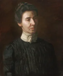 Porträtt av Mary Adeline Williams, 1899.