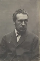 Självporträtt, ca. 1880.