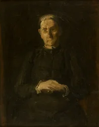 Studie till "Porträtt av fru Elizabeth Duane Gillespie"