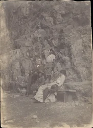 [William H. Macdowell och Margaret Eakins i Saltville eller Clinch Mountain, Virginia],..., 1880-82.